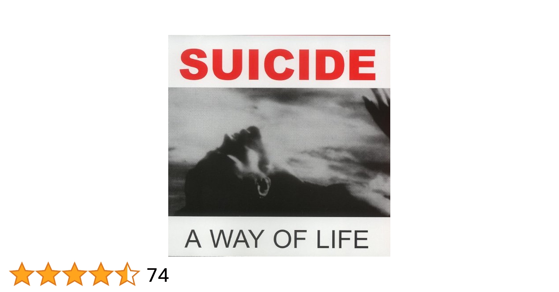 SUICIDE a way of life 33周年記念版 Suicide - A Way Of Life (35th Anniversary Edition) | Mute Bank